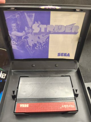 Master System Strider Sega + catalogo