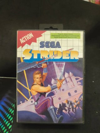 Master System Strider Sega + catalogo