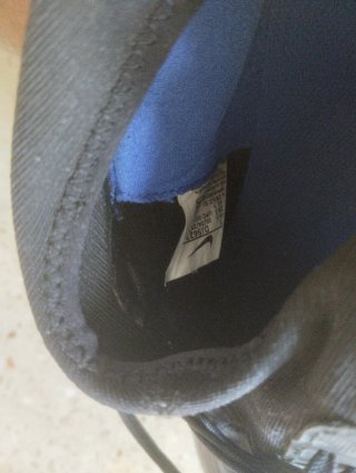 Zapatillas Nike Mercurial AG Negras/Azules