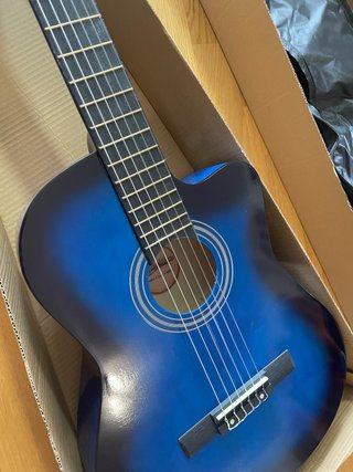 Guitarra Clásica CM104 Azul