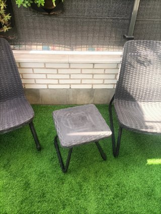 Silla exterior ratán sintético