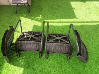 Silla exterior ratán sintético