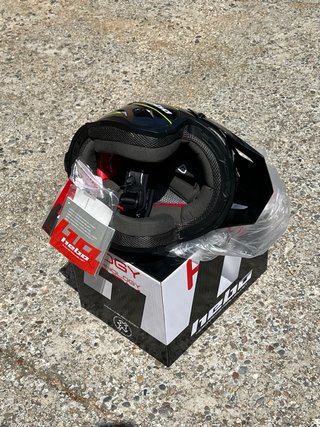 Casco Hebo Trial Zone 4 carbotech NUEVO