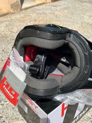 Casco Hebo Trial Zone 4 carbotech NUEVO
