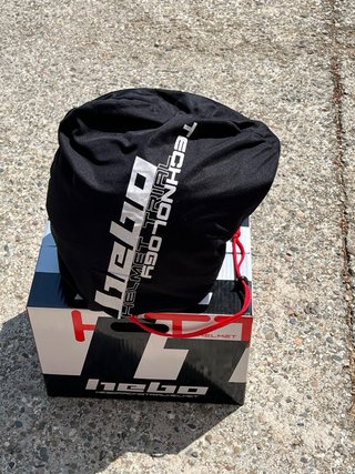 Casco Hebo Trial Zone 4 carbotech NUEVO