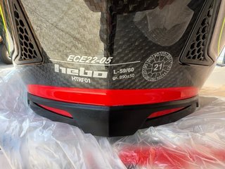 Casco Hebo Trial Zone 4 carbotech NUEVO