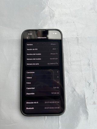 iPhone 13 128GB Plata 80% Batería