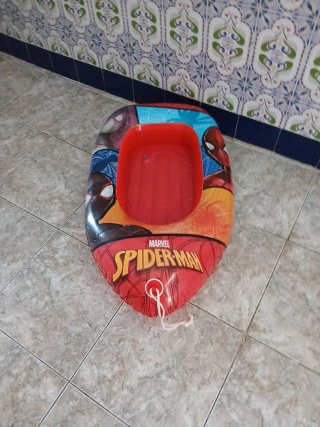 Barco hinchable Spiderman