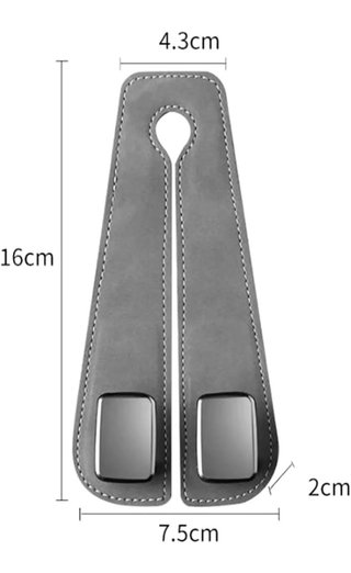 2 Ganchos para Asiento Mercedes Benz