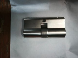 Cilindro ABUS X12R Leva Corta doble embrague.Plata