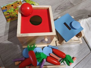 Juego Madera Montessori 6 Meses+