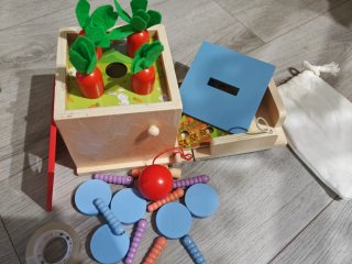 Juego Madera Montessori 6 Meses+