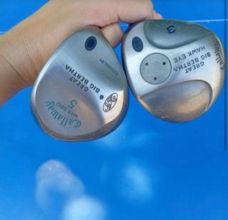 2 Hierros Callaway Big Bertha Hawkeye