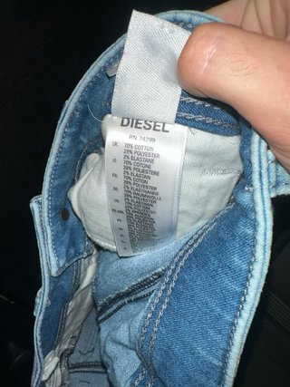 Pantalones Diesel Mujer Talla 14A Usados 1 Vez