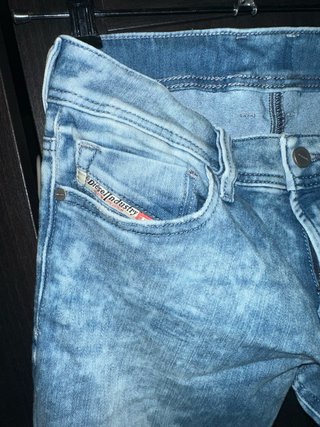 Pantalones Diesel Mujer Talla 14A Usados 1 Vez