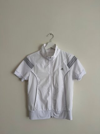 Chaqueta Adidas Blanca Corta
