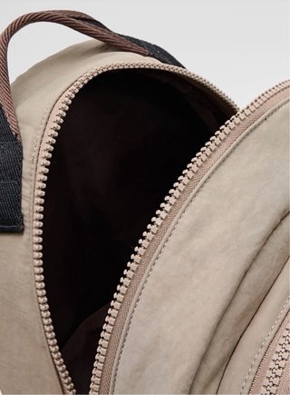Mochila Calvin Klein Beige y Negra