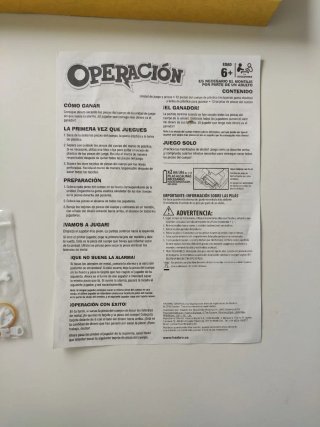 Juego de mesa Operación Hasbro Gaming