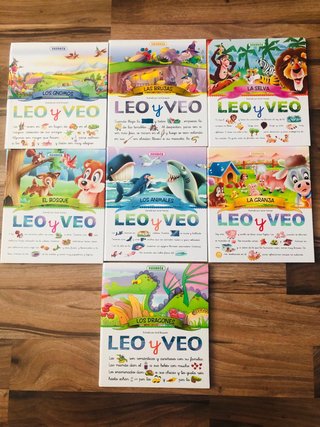 Lote de libros LEO Y VEO
