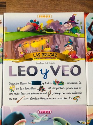 Lote de libros LEO Y VEO