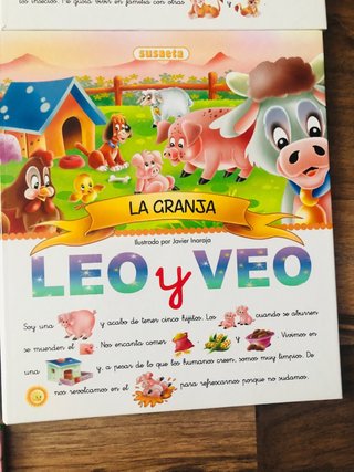 Lote de libros LEO Y VEO
