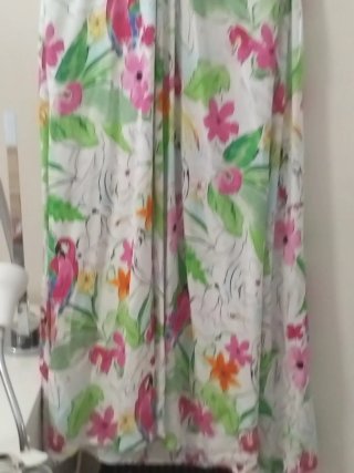 Vestido estampado floral talla única