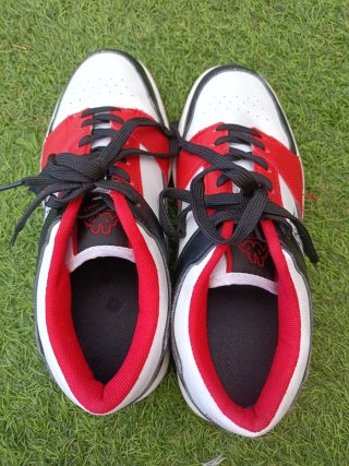 Zapatillas Kappa Talla 37 Rojas y Blancas