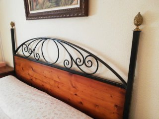 Cabecero de cama de matrimonio