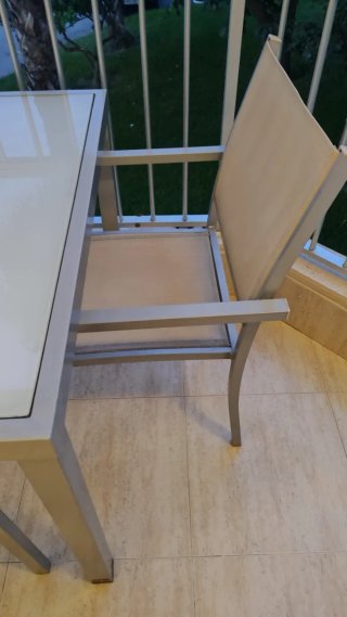 Mesa y 6 Sillas Terraza/Jardín