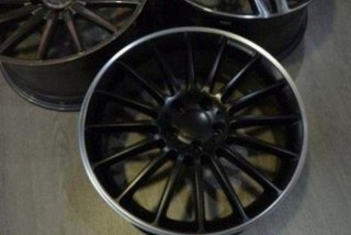 Llantas Mercedes C63 AMG W204 Negro Satinado