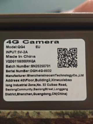 Cámara Fototrampeo Solar SZSINOCAM