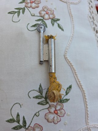 Mechero de yesca antiguo
