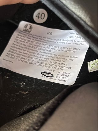Casco K6 AGV VR46 Valentino Rossi Nuevo
