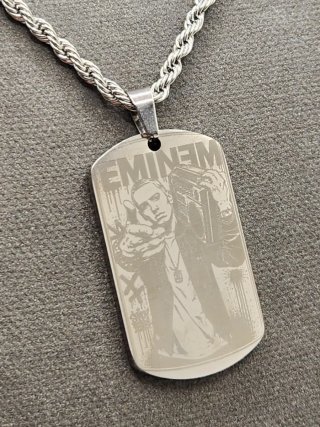 Medalla Eminem Acero Quirúrgico