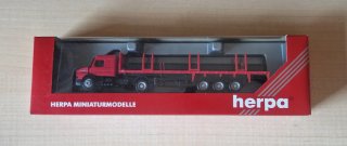 Herpa 143585 SCANIA 143M 500 trasporto ferro