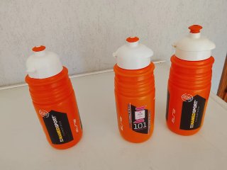 Set 3 Borracce NamedSport Arancioni