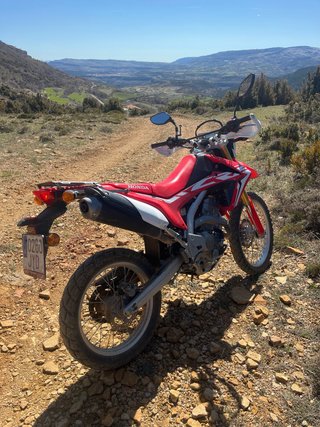 Honda CRF 250 L Roja y Blanca