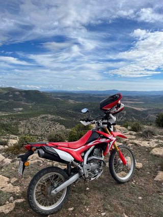 Honda CRF 250 L Roja y Blanca