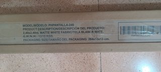 Pantalla Proyección Manual XPhoenix 240x240
