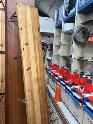 BALDA DE MADERA CON SOPORTES
