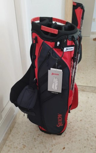 Bolsa de Palos de Golf Srixon Roja y Negra NUEVA