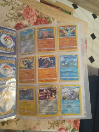 Álbum sorpresa con muchas cartas