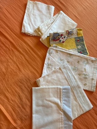 Set 6 Federe Culla Cotone