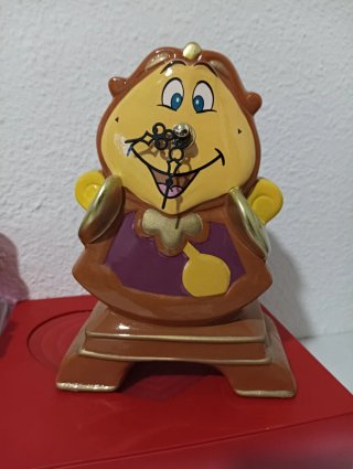 Reloj de mesa Bella y Bestia