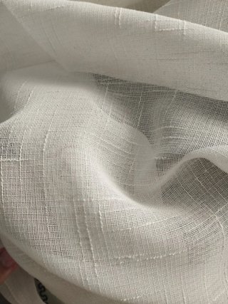 Fundas cojín tela blanca