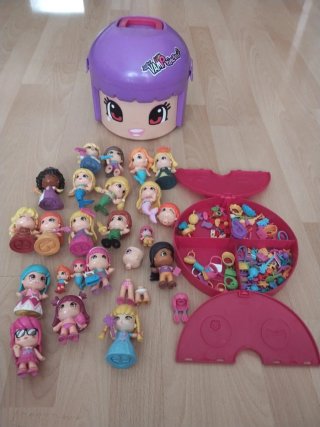 Maleta Pin y Pon con muñecos y accesorios