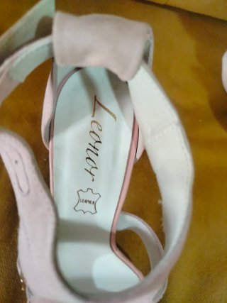 Zapatos tacón rosa palo