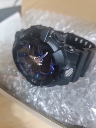 Casio G-SHOCK GA-710-1A2 Reloj Negro/Azul