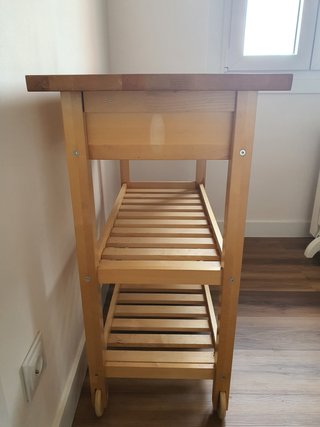 Carrito cocina FORHOJA abedul 100x43