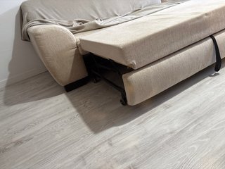Sofá Cama Beige 2,65m x 1,55m